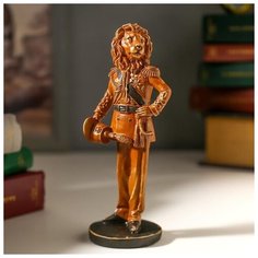 Сувенир полистоун "Лев в генеральском мундире" под дерево 16х6х7,5 см 4900674 Сима ленд