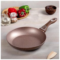 Сковорода кованая "Соты" 22х6 см индукция 4300089 Сима ленд