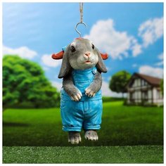 Фигура "Зайка на вешалке" 13х14х28см 5155094 Хорошие сувениры