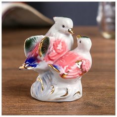 Сувенир керамика "Уточки-мандаринки" цветные 6,5х5х5 см 4134940 Сима ленд