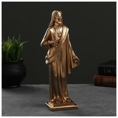 Фигура "Иисус" бронза, 26х10х6,5см 4903664 Хорошие сувениры