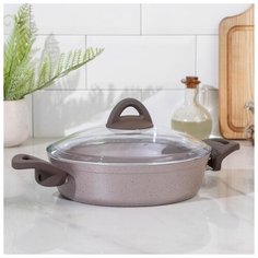 Сотейник Wilma cappuccino granite 24 см 5440106 Papilla