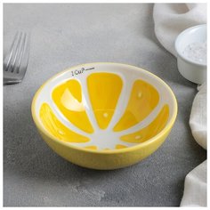 Миска "Лимон" 250 мл, 12,5х5 см 4479845 Сима ленд
