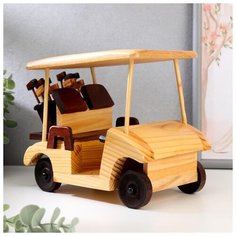 Сувенир дерево "Гольфкар" 15,5х11,5х19,5 см 5160745 Сима ленд