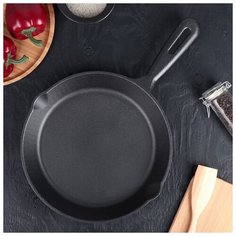 Сковорода с 2 сливами с ручкой "Вилфред" 28 см 3913735 Сима ленд