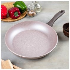 Сковорода Wilma cappuccino granite 28 см 4785306 Papilla