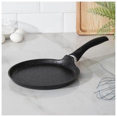 Сковорода блинная 22 см с ручкой, АП линия "Granit ultra" (original) 5698140 Kukmara