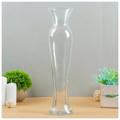 Ваза "Амалия" (диам.узкой части 5см) 37,5х9см, 1,2л 758450 Evis