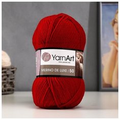 Пряжа "Merino de luxe 50" 50% шерсть, 50% акрил 280м/100г (576) 5495211 Yarn Art