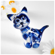 Сувенир керамика "Котенок "Гав" 8х5,5 см 2330580 Сима ленд