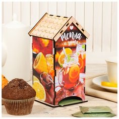 Чайный домик "Тепла и уюта", 20х8,6 см 4594733 Сима ленд