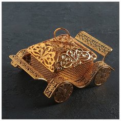 Ваза сервировочная "Карета", квадратная 24х19х17 см 4559605 Сима ленд