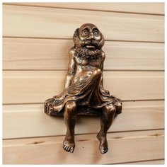 Консоль-навес "Дед в полотенце" 34,5х22х12,5см 3954678 Хорошие сувениры