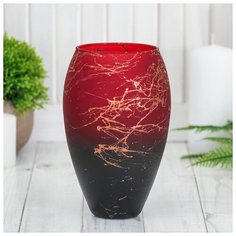 Ваза "Паутинка-1" малая d-6.5см 16х10 см 0,7 л 1993309 Evis