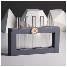 Рамка 30 х 15 см шильдиком, серый 4348471 Сима ленд