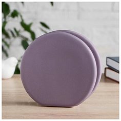 Ваза керамика настольная "Авиталь" 5х15х14 см, сиреневый 5201909 Сима ленд