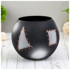 Ваза " Моруа" шаровая 2л 13см 1517443 Evis