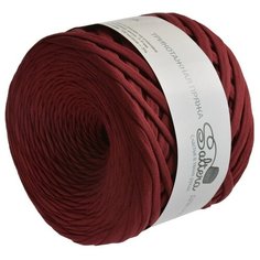 Пряжа трикотажная широкая "Saltera" 100м/300гр, ширина 7-9 мм (31 вино) 4534589