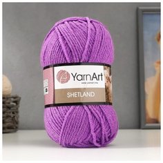 Пряжа "Shetland" 30% шерсть верджин, 70% акрил 220м/100гр (514 сирень) 5504936 Yarn Art