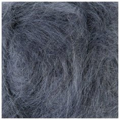 Пряжа "Mohair classic NEW" 25% мохер, 24% шерсть, 51% акрил 200м/100гр (53 темно-серый) 2565331 Alize