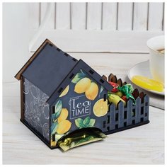 Чайный домик "Tea time", 10,5х12 см 4686497 Сима ленд