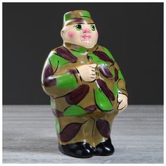 Копилка "Охотник", 3393264 Керамика ручной работы