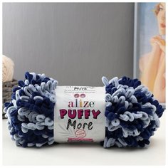 Пряжа "Puffy more" 100 % микрополиэстер 11,5м/150г (6279) 6031188 Alize