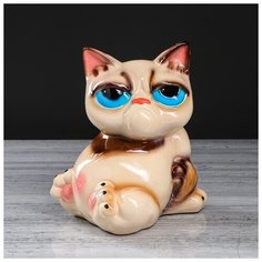 Копилка "Кот Арчи", глянец, 24 см 5009049 Керамика ручной работы