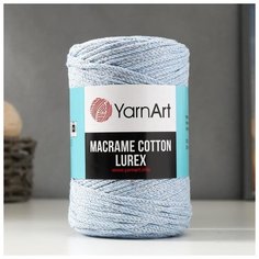 Пряжа "Macrame cotton lurex" 75%хлопок, 13%полиэст., 12%металлик 205м/250гр (729) 5504909 Yarn Art