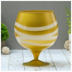 Ваза "Ольгеш" бренди золото, 19,1х16 см 2 л 1993269 Evis