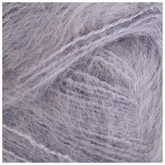 Пряжа "Mohair classic" 25% мохер, 24% шерсть, 51% акрил 200м/100гр (52 светло-серый) 2565341 Alize