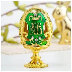 Яйцо-шкатулка «ХВ» (цыпленок), 3,6 х 6,5 см 3869571 Сима ленд