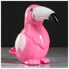 Копилка "Тукан", 19 см 4504064 Керамика ручной работы