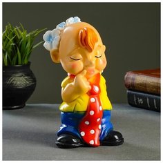 Копилка "Илюша с букетиком" 21х10х12см 6623934 Хорошие сувениры