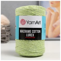Пряжа "Macrame cotton lurex" 75%хлопок, 13%полиэст., 12%металлик 205м/250гр (726) 5504903 Yarn Art