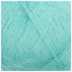 Пряжа "Kid mohair royal" 62% мохер, 38% полиамид 500м/50гр (457 лазурный) 1969634 Alize
