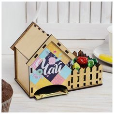 Чайный домик "Чай", 10,5х12 см 4686496 Сима ленд