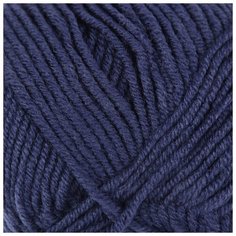 Пряжа "Lanagold" 51% акрил, 49% шерсть 240м/100гр (215 черника) 2930760 Alize