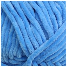 Пряжа "Dolce" 100% микрополиэстер 120м/100гр (777 ярко-голубой) 4237756 Yarn Art