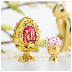 Яйцо-шкатулка «Верба» (кулич), 2 х 3,4 см 3931836 Сима ленд