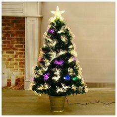 Зимнее волшебство Ель искусственная декор пучок, корзина, 90 см