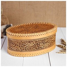 Шкатулка «Рябинка», 20×12×9 см, береста 195641 Сима ленд