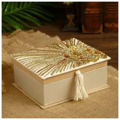 Шкатулка "Патриция" 20х16х9 см 4525303 Сима ленд