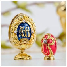 Яйцо-шкатулка «Верба» (яйцо), 2 х 3,4 см 3931838 Сима ленд