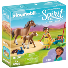 Конструктор Playmobil Spirit Riding Free 70122 Пру с лошадью и жеребенком
