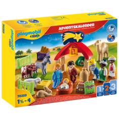 Конструктор Playmobil 1-2-3 70259 Рождественский календарь Рождественские ясли