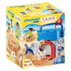 Конструктор Playmobil 1-2-3 Sand 70340 Рыцарский замок