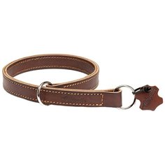 Ошейник-удавка Gripalle Купер 25-45S, 45 см коричневый