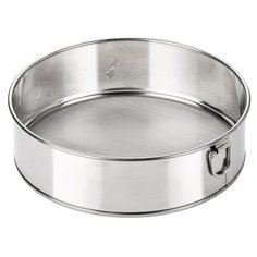 Tescoma Сито для просеивания муки Delicia 630334, 18 см, серебристый