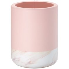 Стакан настольный розовый, керамика, TRENDY Fora